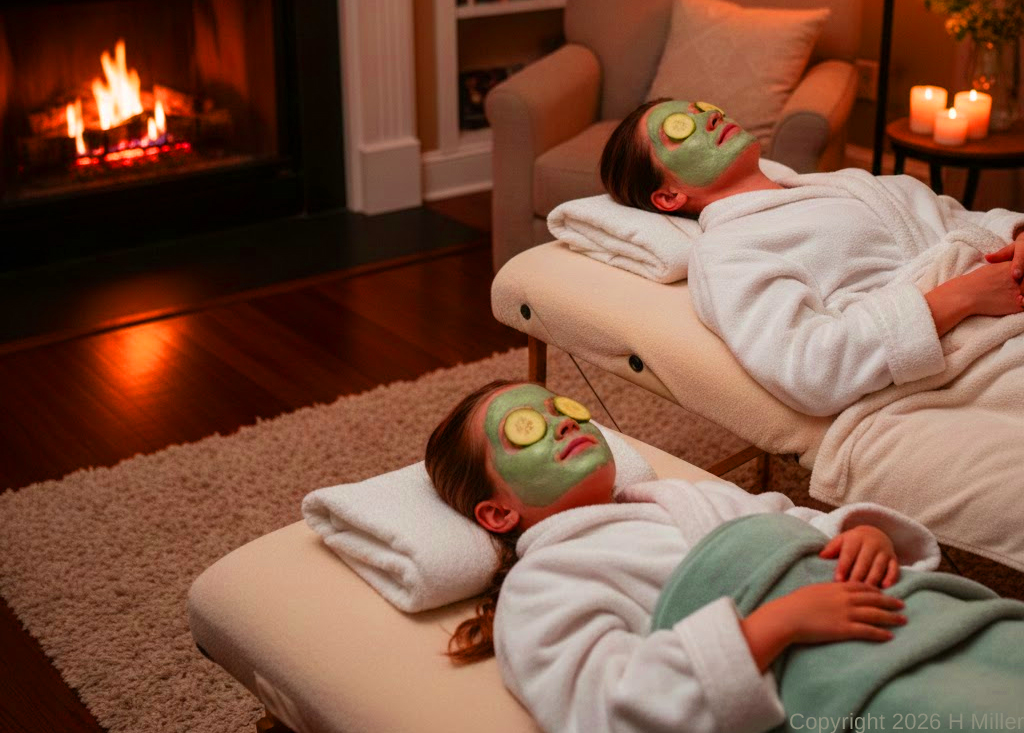 In-Home Mommy and Me Spa Facials in New Jersey